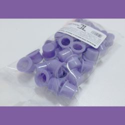 Batoque descartavel TC COSMETICS - Lilas - para anel plastico (Pct 50 unid.)